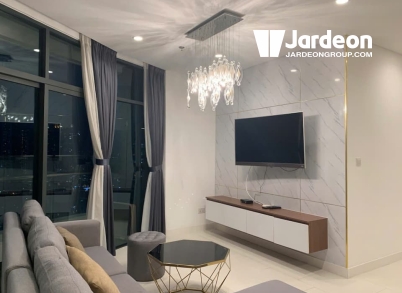 City Garden - 02 modern Bedrooms Landmark 81 view apartment for rent - Thanh My Tay-Ho Chi Minh