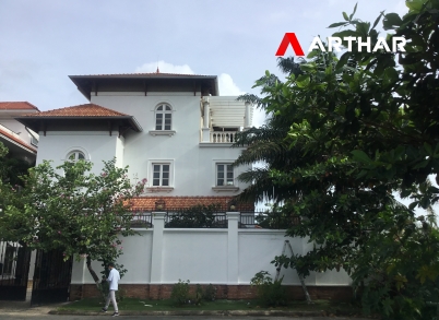 Riverview House with pool & garden for rent in An Khanh - Ho Chi Minh City