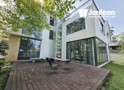 04 Bedrooms modern luxury house villa in compound with big garden & pool for rent-An Khanh-Ho Chi Minh