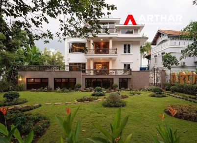 06 Bedrooms large house villa in compound with big garden & pool for rent-An Khanh-Ho Chi Minh