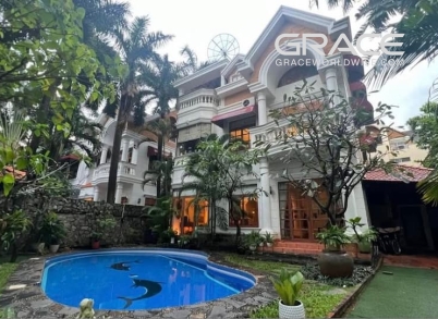 05 Bedrooms large house villa in compound with big garden & pool for rent-An Khanh-Ho Chi Minh